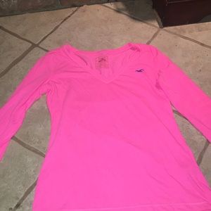 Long sleeve v neck from hollister